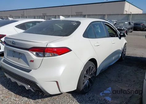 2020 Toyota Corolla Se z USA, uszkodzony, nr VIN JTDS4RCE3LJ006558